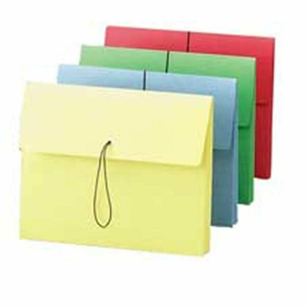 Pen2Paper Wallet With Elastic Closure- 2in. Exp- 15in.x10in.- Assorted PE3186694